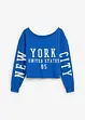 Sweatshirt i økologisk bomull, bonprix