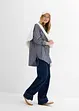 Lang bluse i ren bomull, bonprix