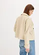Kort jakke i imitert skinn og trenchcoat-look, bonprix