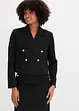 Kort blazer med smykkeknapper, bonprix