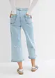 Wide Leg-jeans High Waist, cropped, bonprix