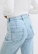 Wide Leg-jeans High Waist, cropped, bonprix