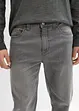 Classic Fit Power-Stretch-jeans med T-400 med komfortsnitt, Tapered, bonprix