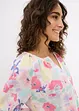 Bluse i bomullsmusselin, bonprix