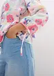Bluse i bomullsmusselin, bonprix