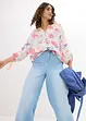 Bluse i bomullsmusselin, bonprix