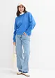 Oversized sweatshirt i myk bomull- og viskosemiks, bonprix