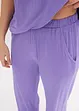 Pyjamas med spagettistropper og viskose, bonprix