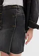 Jeansskjørt i omslagsmodell, bonprix