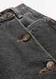 Jeansskjørt i omslagsmodell, bonprix