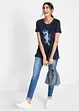 Bomulls-T-shirt med sjøhest-trykk, bonprix