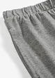 Lett slip on-bukse med High Waist-komfortlinning, 2-pack, bonprix