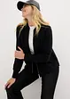 Sweatjakke med pilot-look, lang arm, bonprix