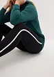 Joggedress med lang sweatshirt og leggings (2-delt sett), bonprix