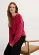 Oversized genser i myk chenille, bonprix