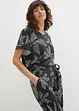 Slip on-bukse med knyting, bonprix
