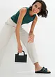 Cropped topp av myk bomullsmiks, bonprix