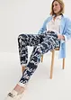 Slip on-bukse med print, bonprix