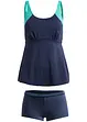 Tankini (2-delt sett) av resirkulert polyamid, bonprix