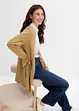 Cardigan i ren bomullsslub, bonprix
