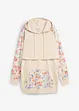 Myk 2-i-1-mamma-/ammesweatshirt med hette, bonprix