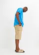 Regular Fit-cargo-bermudashorts med lin, bonprix