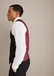 Dress Slim Fit (4-delt sett): Blazer, bukse, vest, slips, bonprix