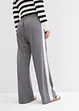 Vid pull on-bukse med kontrastfarget stripe, bonprix
