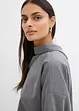 Oversized, vendbar bluse med viskose, bonprix
