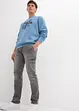 Regular Fit cargo-stretchjeans, Straight, bonprix