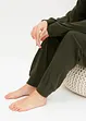 Loungewear-kosedress i mykt, ribbet materiale, bonprix