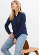 Bluse i lett viskose, bonprix