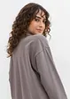 Sweatshirtkjole i ren bomull, bonprix