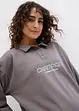 Sweatshirtkjole i ren bomull, bonprix