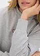 Sweatshirt i bomullsmiks, bonprix