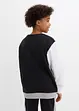 Sweatshirt i ren økologisk bomull, Loose Fit, bonprix