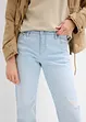 Straight-jeans, Mid Waist, cropped, bonprix