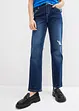 Straight-jeans, Mid Waist, cropped, bonprix