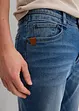 Relaxed Fit-jeans i formstabil, slitesterk denim med stretch, tapered, bonprix