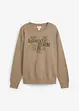 Sweatshirt med print i Loose Fit-modell, bonprix