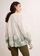 Bluse med silke, bonprix