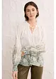 Bluse med silke, bonprix