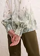Bluse med silke, bonprix