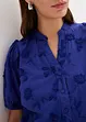Kortermet bluse i 100% bomull, bonprix