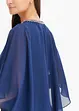 Bodycon-kjole med avtagbar cape, bonprix