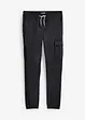 Slim Fit pull on-bukse med stretch og cargolommer, Straight, bonprix