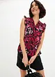 Knytebluse med print, bonprix