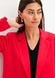 Lang blazer med V-hals, lange ermer, bonprix