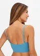 Feel Comfort Seamless-BH-topp i ribbemateriale, bonprix