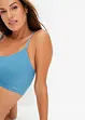 Feel Comfort Seamless-BH-topp i ribbemateriale, bonprix